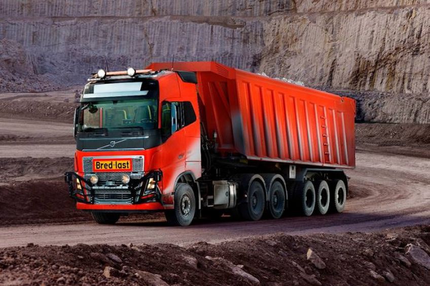 ولوو از کامیون خودران FH16 خود با آزمایش در یک معدن رونمایی کرد