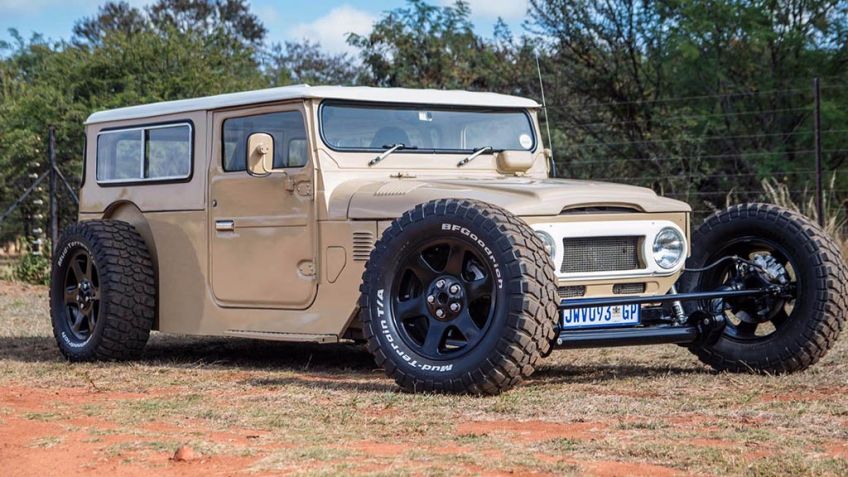 نگاهی به تویوتا لندکروز FJ40 Hot Rod