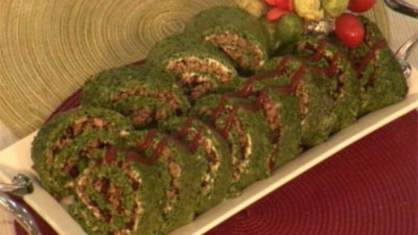 طرز تهیه رولت سبزیجات