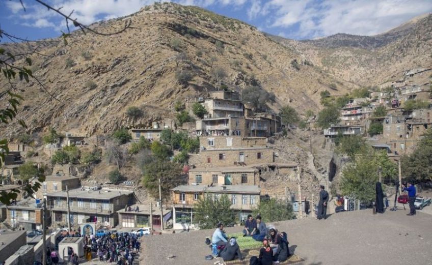 روستای گردشگری زردویی پاوه در استان کرمانشاه