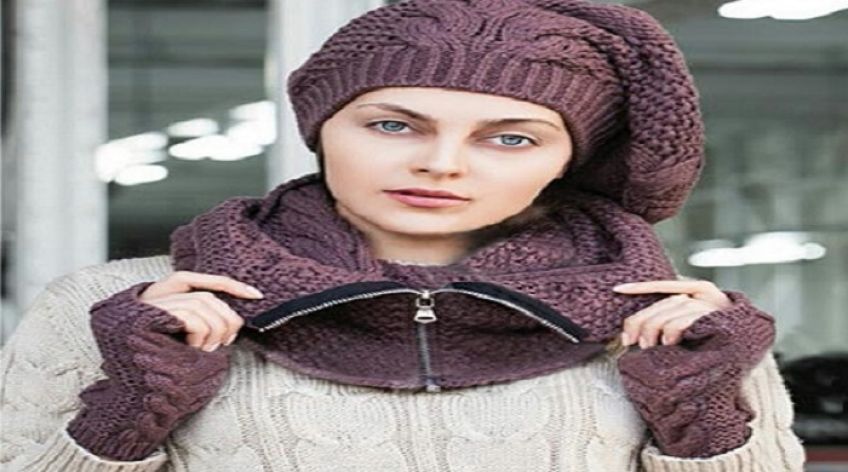 آموزش بافت دست پوش با میل بافتنی