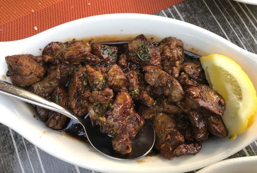 دستور تهیه خوراک جگر و سینه مرغ