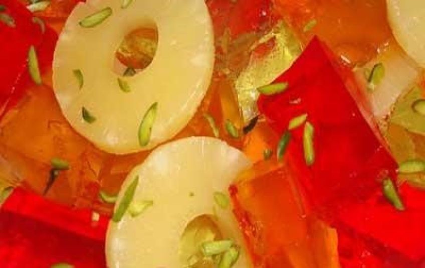 آموزش تهیه ژله مکعبی با طعم و رنگ های مختلف