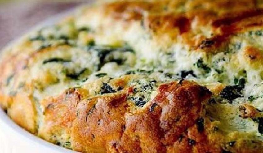 دستور تهیه سوفله اسفناج