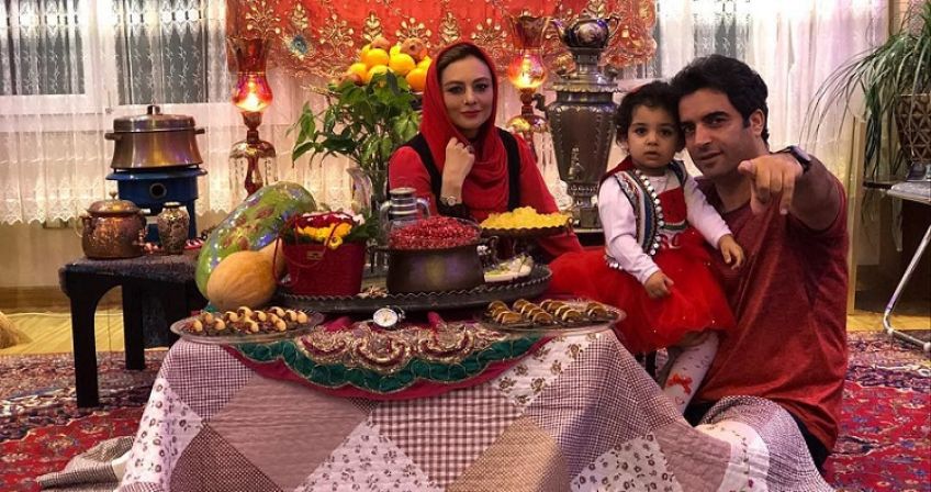 تصاویری از سلبریتی ها و چهره های معروف ایرانی در شب یلدا