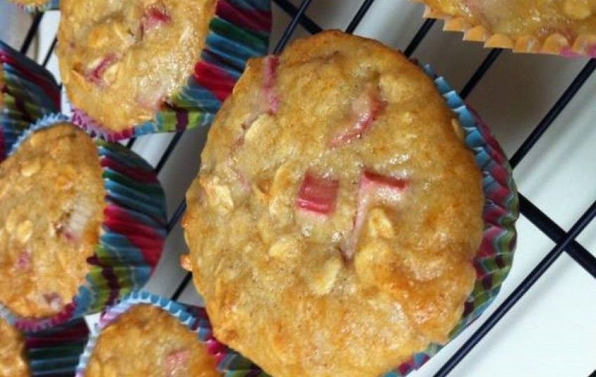 آموزش طبخ مافین ریواس و عسل