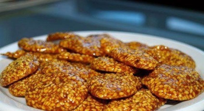 آموزش طبخ سوهان کنجدی