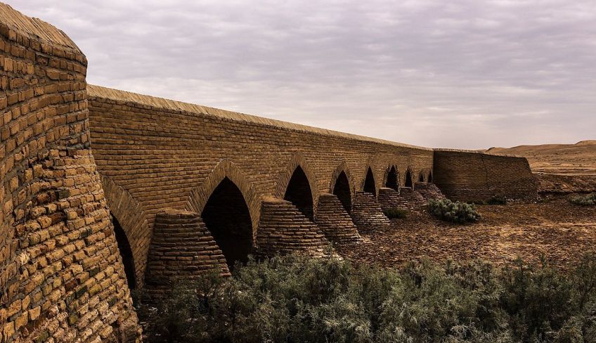 پل یونسی شهرستان گناباد در استان خراسان رضوی