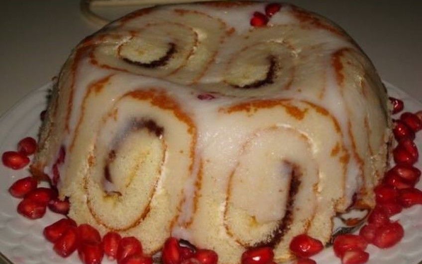 آموزش تهیه دسر شارلوت انار با طعمی خوشمزه