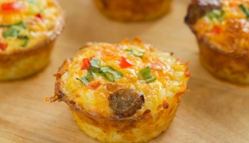 طرز تهیه مافین سیب زمینی با پنیر