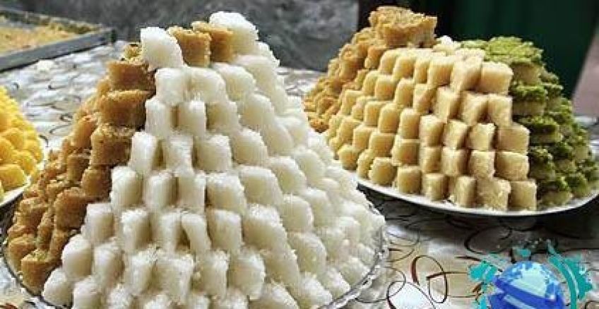 آموزش طبخ شیرینی لوز نارگیل خانگی مخصوص عید