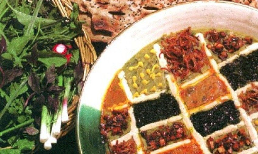 آموزش طبخ آش محلی اسپه شله استان گلستان