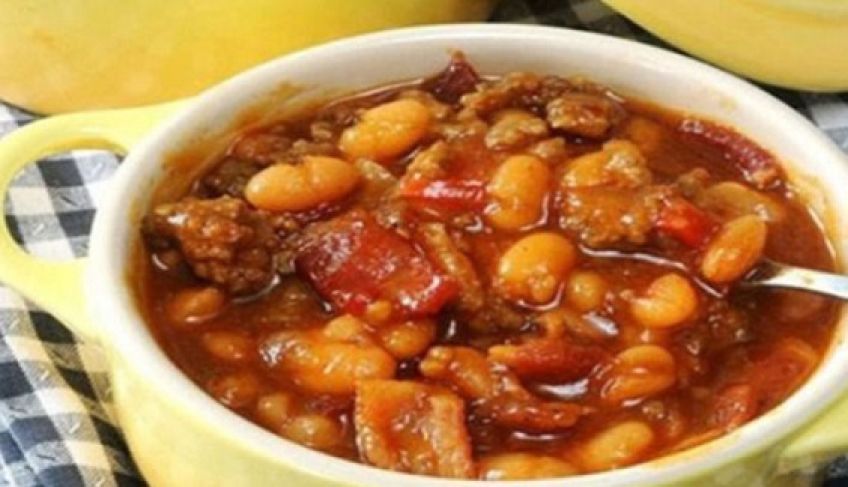 طرز تهیه خوراک گوشت و لوبیا چیتی
