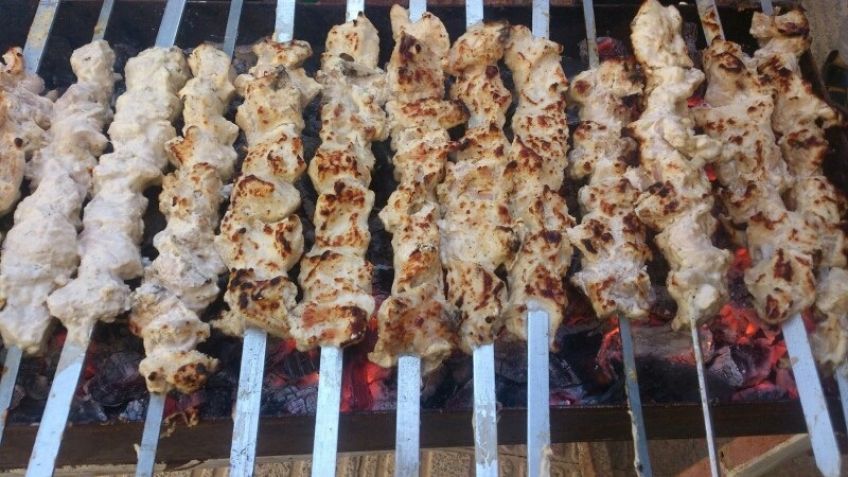نحوه طبخ کباب کنجه لاری