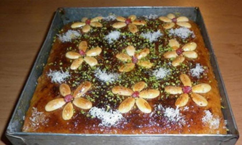 دستور تهیه کیک باقلوا