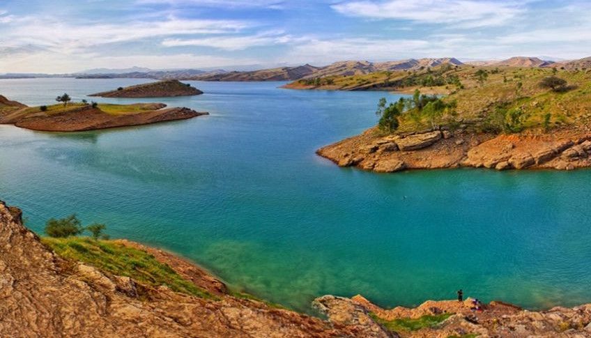 دریاچه شهیون دزفول در خوزستان از زیباترین دریاچه های جهان