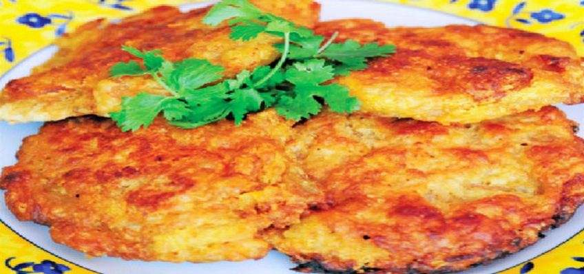 روش تهیه غذای دریای فریترز برنج و میگو