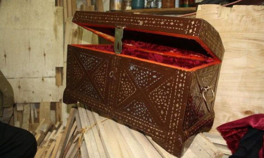 صندوق بولاکی صنایع دستی گیلان