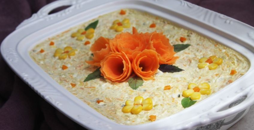 دستور تهیه سالاد الویه گیاهی