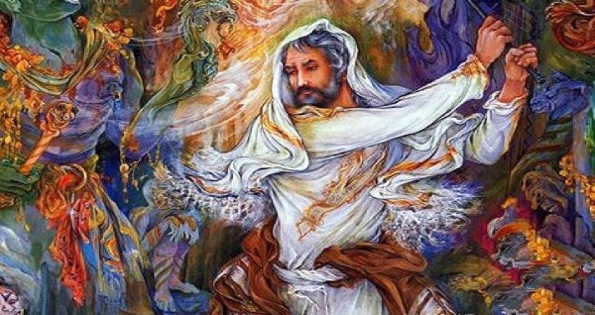 داستان به آتش افتادن حضرت ابراهیم و یاری فرشتگان