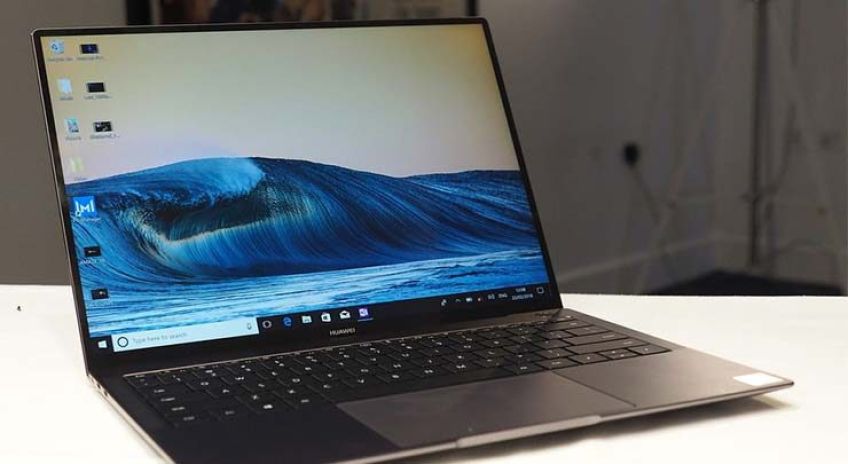 لپ تاپ MateBook 13 هواوی در نمایشگاه CES 2019