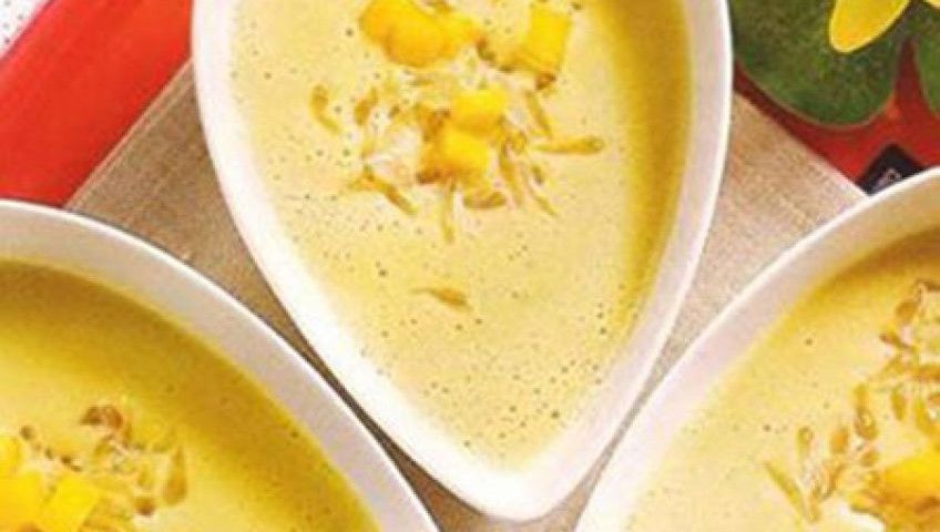 آموزش تهیه فرنی انبه دسری نیروزا و خوشمزه