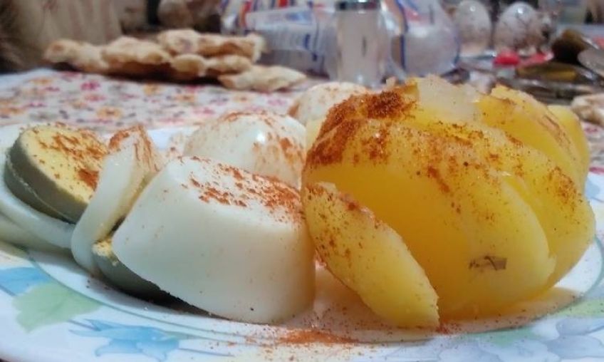 آموزش تهیه سیب زمینی و تخم مرغ رژیمی