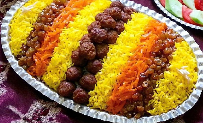 روش تهیه ساطری پلو