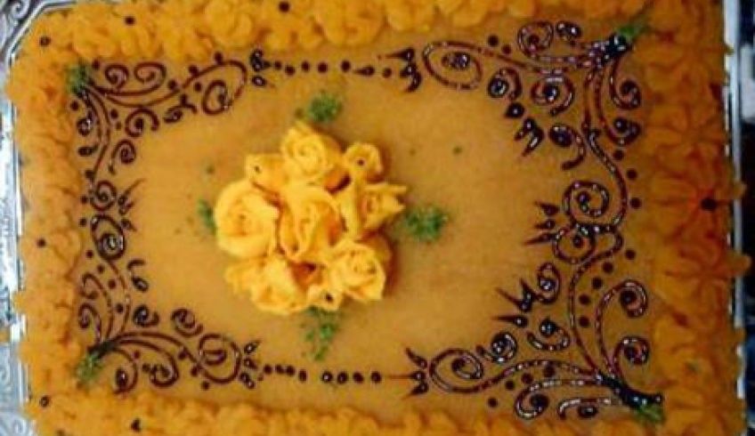 آموزش تهیه حلوای برنجی
