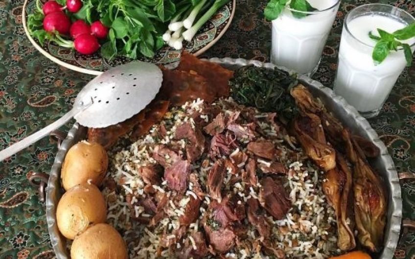 طرز تهیه ته چین شهمیرزادی