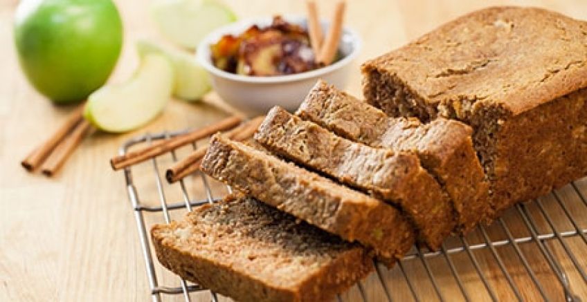 آموزش تهیه نان سیب یا کیک سیب