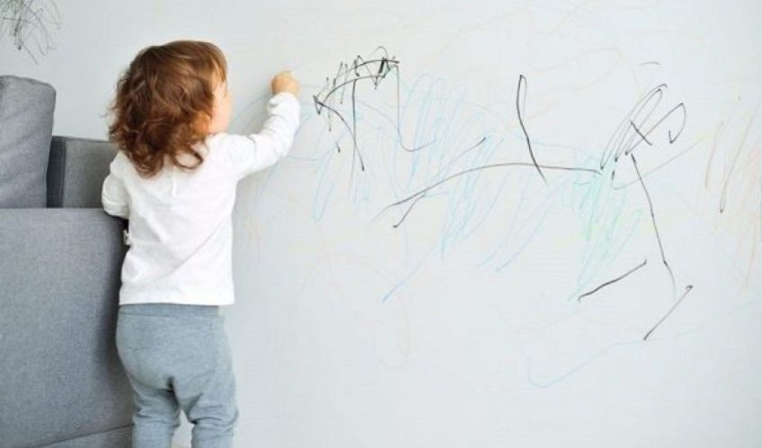 نحوه تمیز کردن لکه ها از دیوار