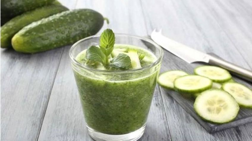 معجون نعناع و خیار برای لاغری شکم