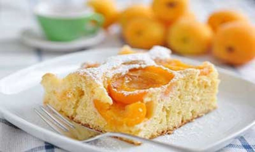 آموزش تهیه کیک شکلات و زردآلو