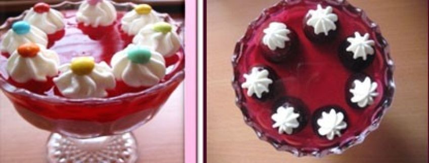 آموزش تهیه دسر آلبالو با ژله