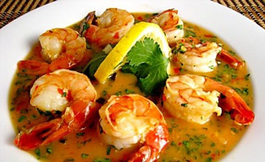 آموزش تهیه خوراک میگو غذای ایتالیایی خوشمزه
