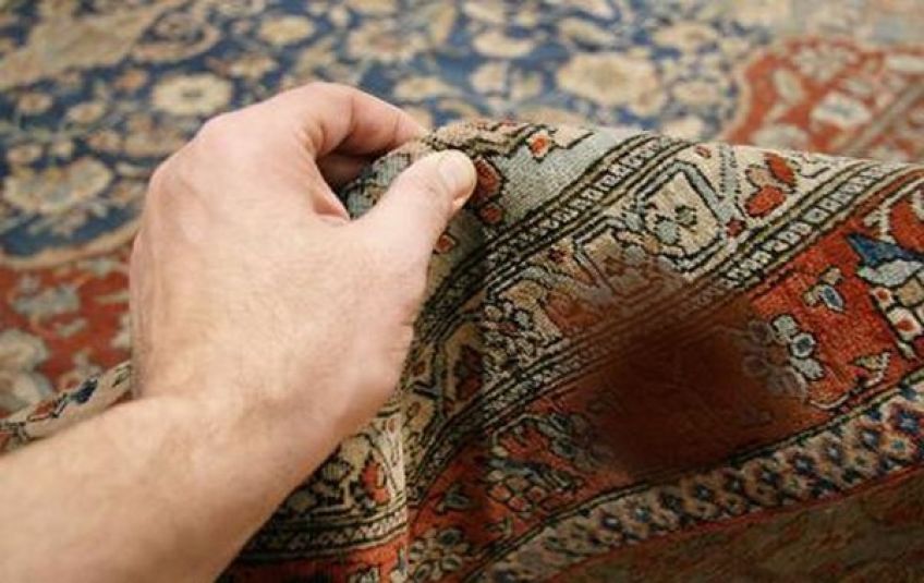 از بین بردن سوختگی روی فرش