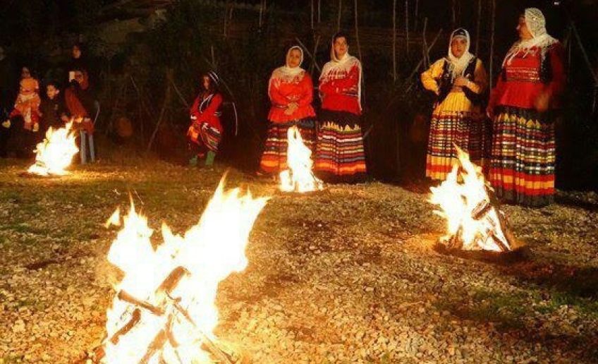 مراسم گل گل چهارشنبه گیلان
