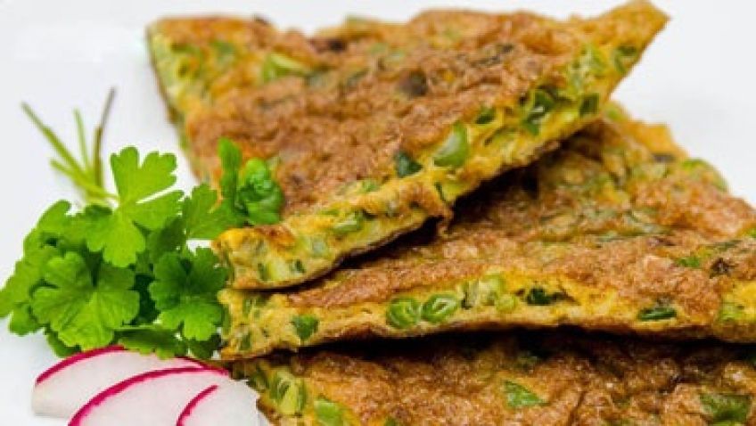 روش درست کردن کوکو لوبیا سبز  میان وعده ای با طعمی جالب و جدید