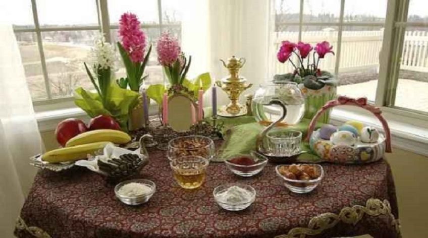 چگونگی چیدمان سفره هفت سین عید نوروز