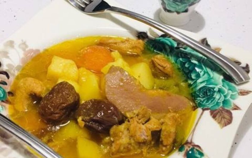 طرز تهیه خوراک گوشت و به با طعم جدید