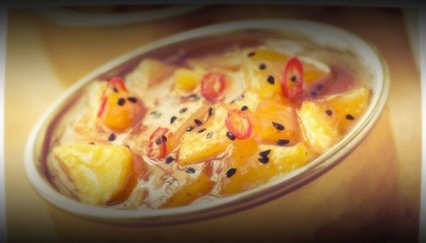 طرز تهیه ترشی انبه کال بسیار خوشمزه و لذیذ