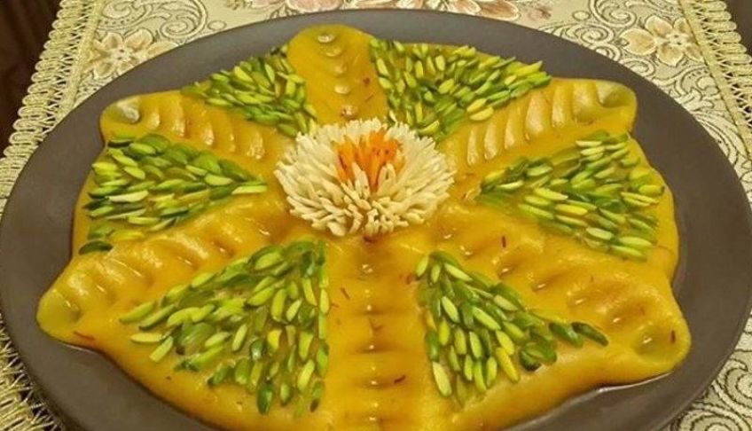دستور پخت آسان حلوای شیر