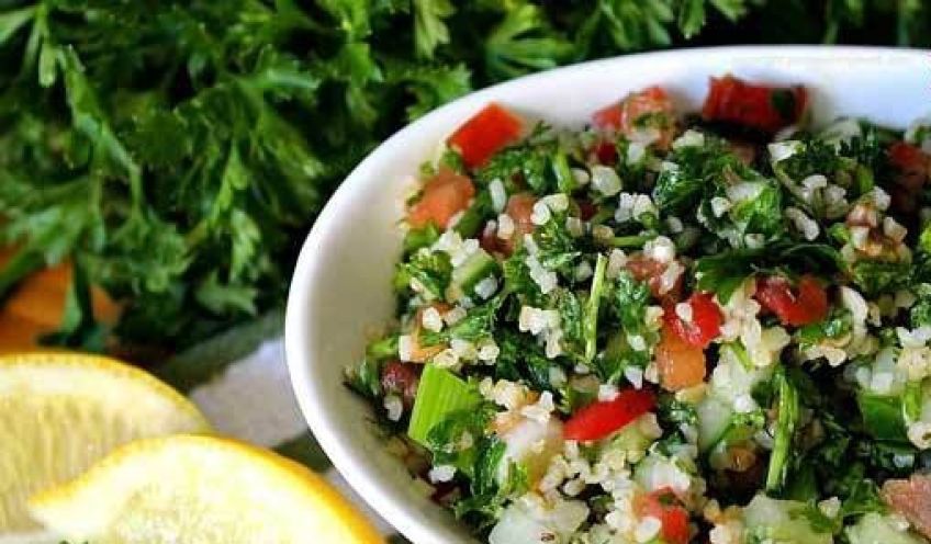 روش تهیه سالاد تبوله لبنانی با متفاوت ترین طعم و سالاد شیک و مجلسی