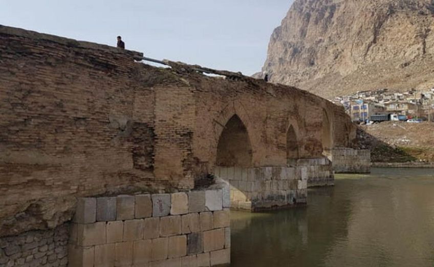 پل خسرو بیستون از پل های ساسانی در کرمانشاه