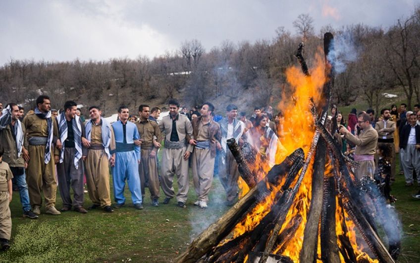 چهارشنبه سوری در کردستان