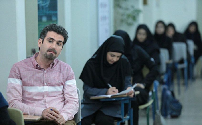 گریم جدید و متفاوت هوتن شکیبا در سریال فوق لیسانسه ها