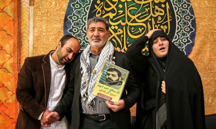 تشییع پیکر شهید مدافع حرم مجید قربانخانی معروف به مجید سوزوکی