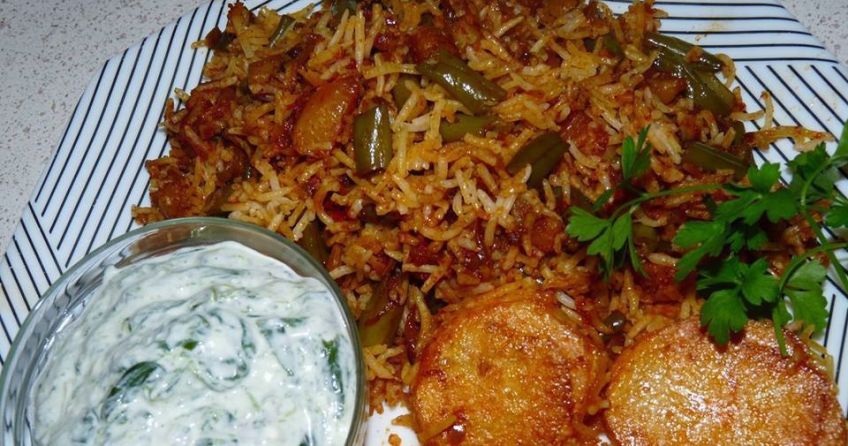 آموزش تهیه لوبیا پلوی تبریزی دارای طعم و عطر بی نظیری مخصوص سحری