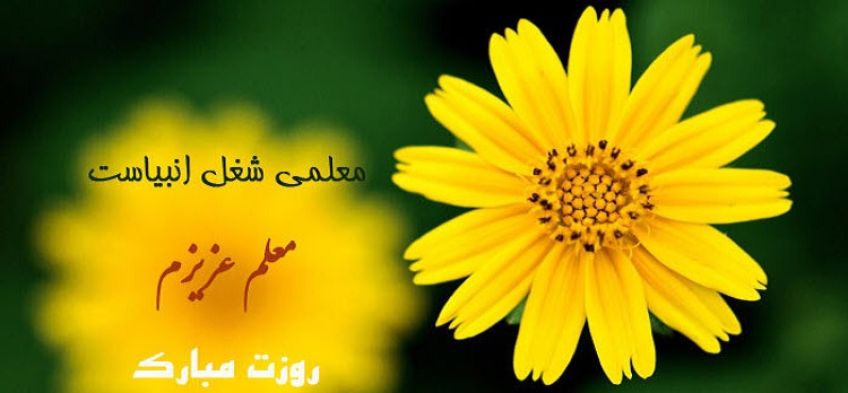 اشعار کوتاه و پیامک های ویژه روز معلم